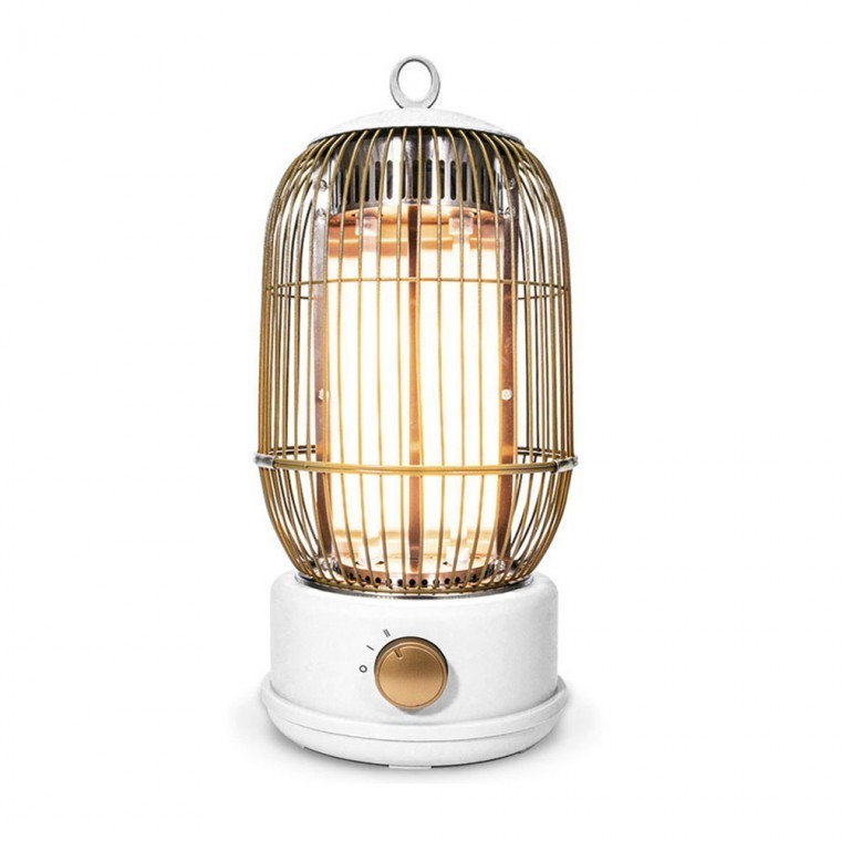 뉴트로 랜턴형 소형 전기히터 캠핑난로