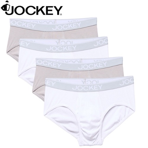 쟈키 JOCKEY / 4팩 / 빅사이즈 언더웨어 속옷 내의 삼각 팬티 브리프 JS8PRPU - 상품 이미지