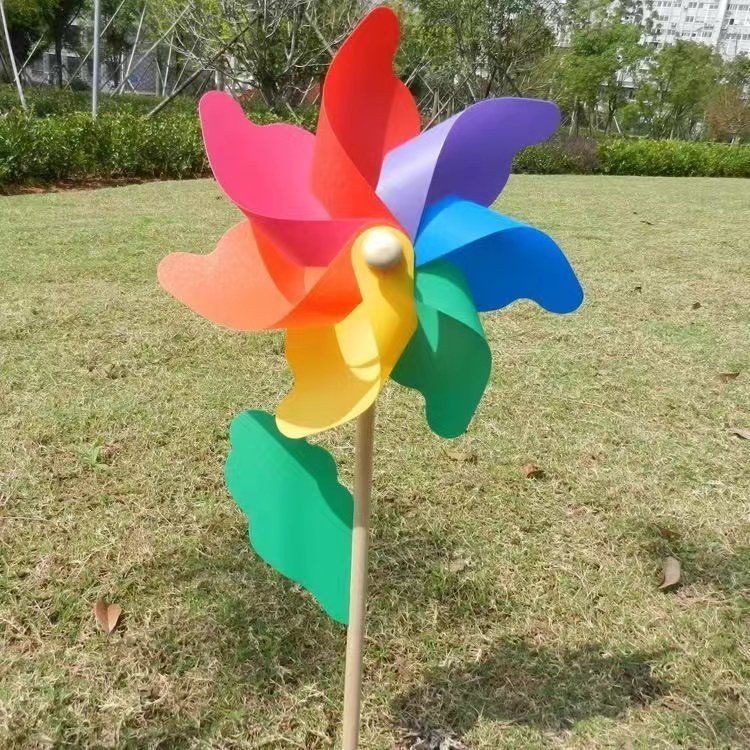 대형 꾸미기 바람개비 정원바람개비 화단 조경 풍차 마당 장식 야외 - 상품 이미지