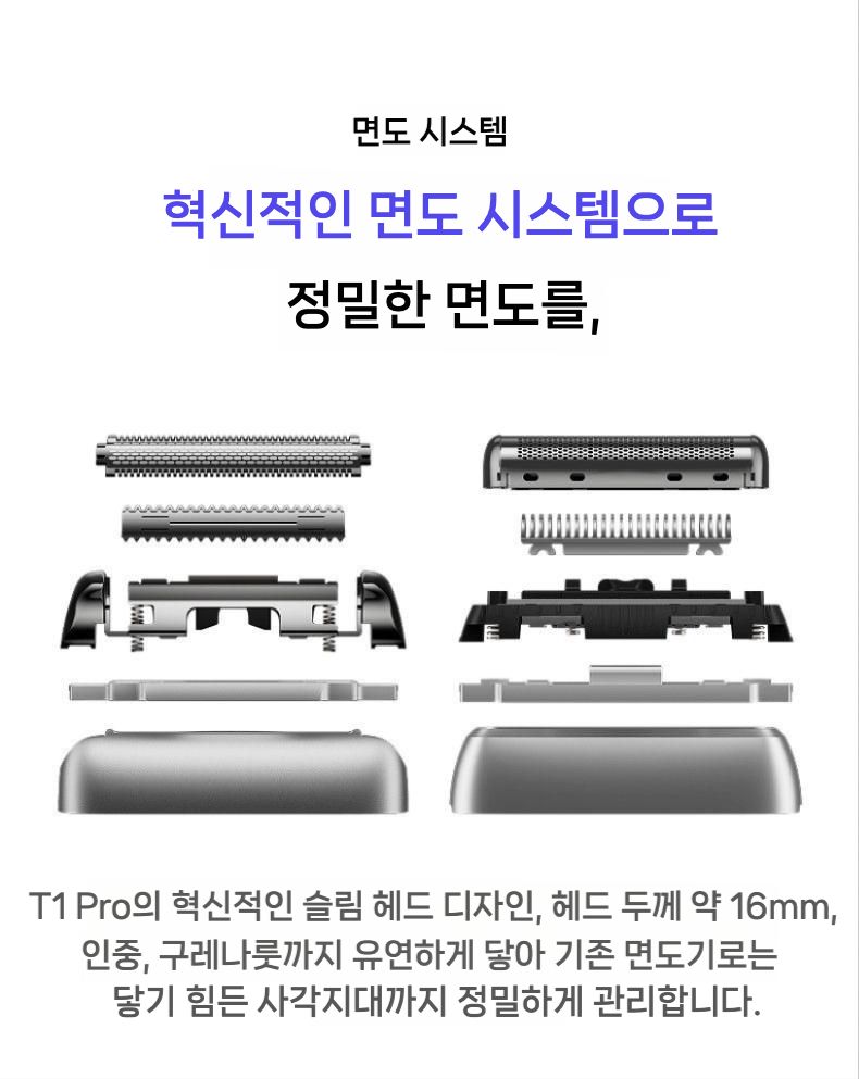 라이펀 면도기 Laifen T1 Pro 휴대용 전기 면도기 - 상세 이미지 3