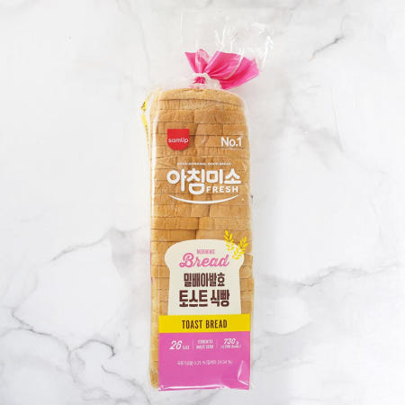 SPC삼립  아침미소 밀배아발효 토스트식빵 730g