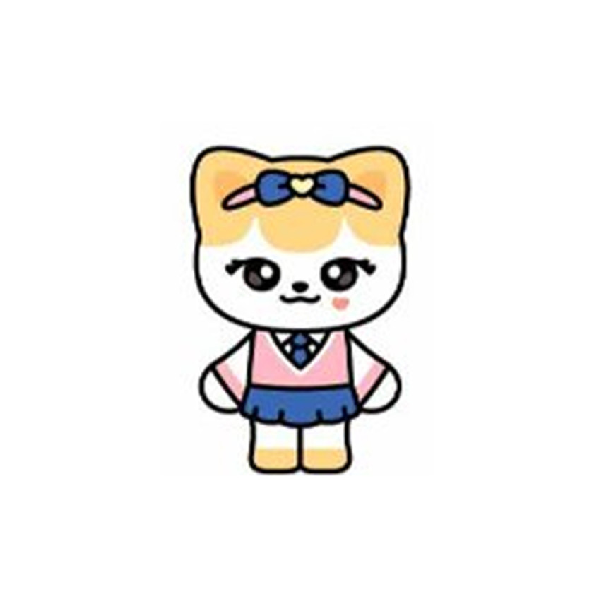 IVE Minive MD School Plush Keyring — IVE