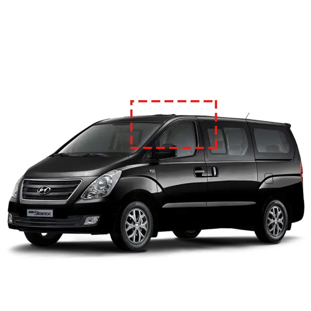 지엠지모터스 크롬 썬바이저 빗물받이 차량용 햇빛가리개 그랜드 스타렉스 07년이후 - 상품 이미지