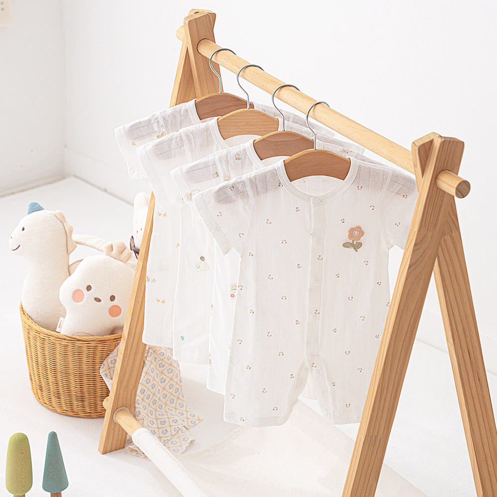 포그망 순면 아기 우주복 실내 긴팔 신생아 아기옷 백일 봄 가을 겨울 출산선물