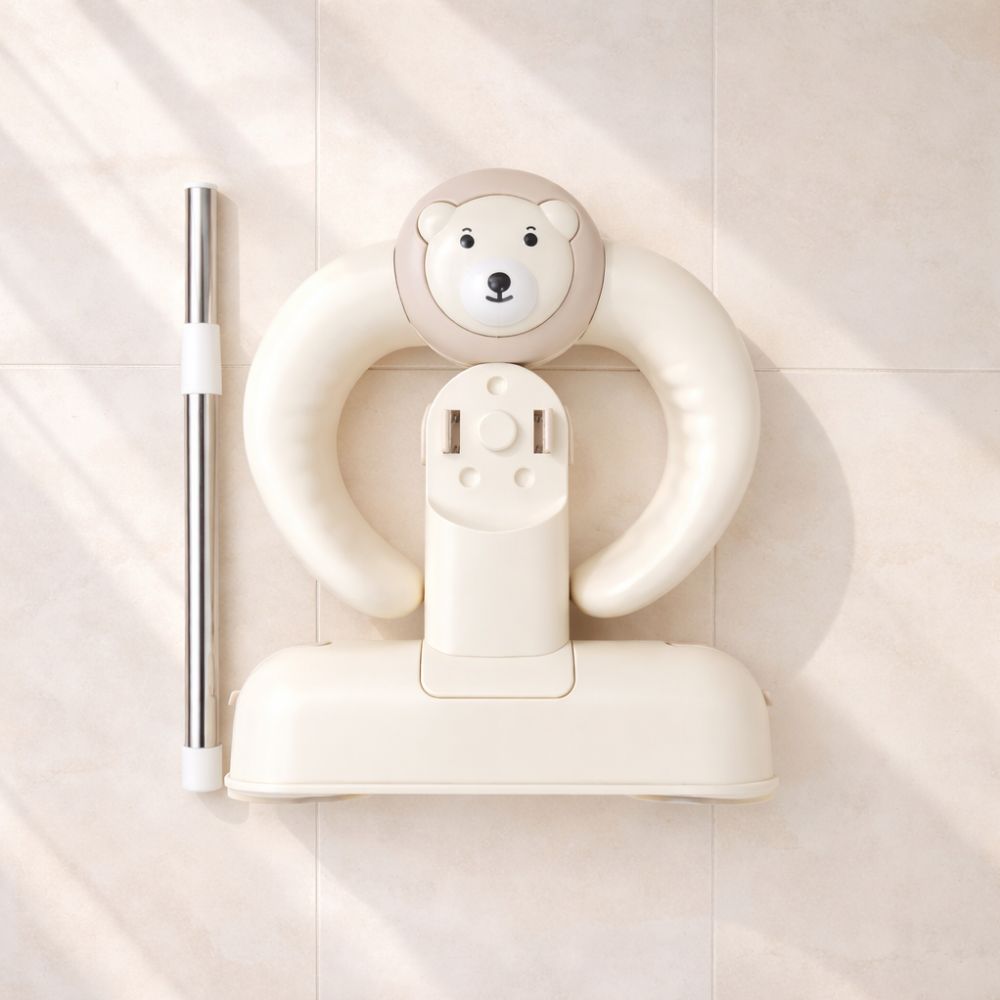 디딤웨이 붙이는 아기 샤워 목욕 핸들 3세대 흡착식 부착식 접이식 휴대용