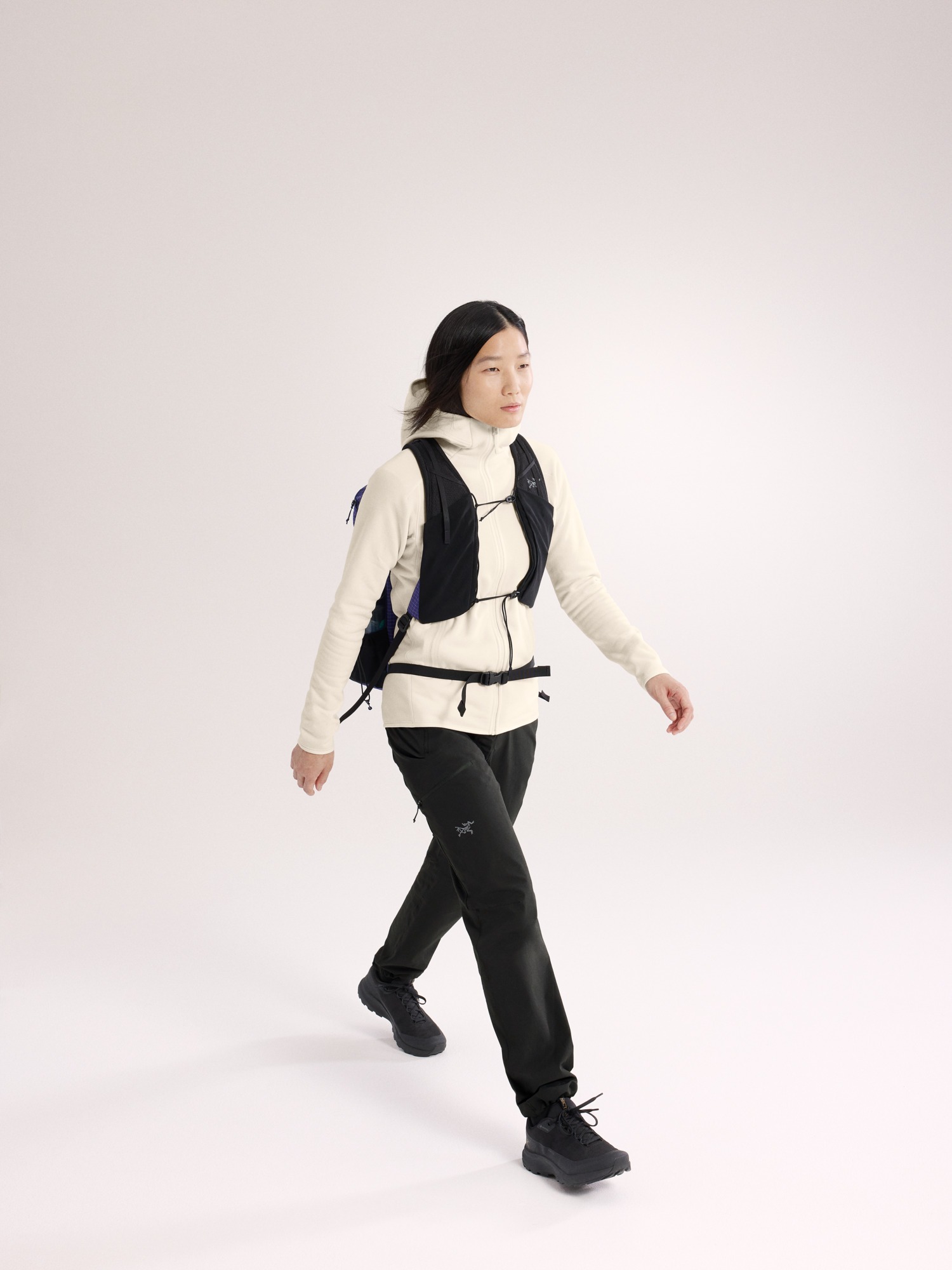 아크테릭스 카이어나이트 후디 여성 25FW 기모 플리스 미드레이어 아웃도어 러닝 이미지 8