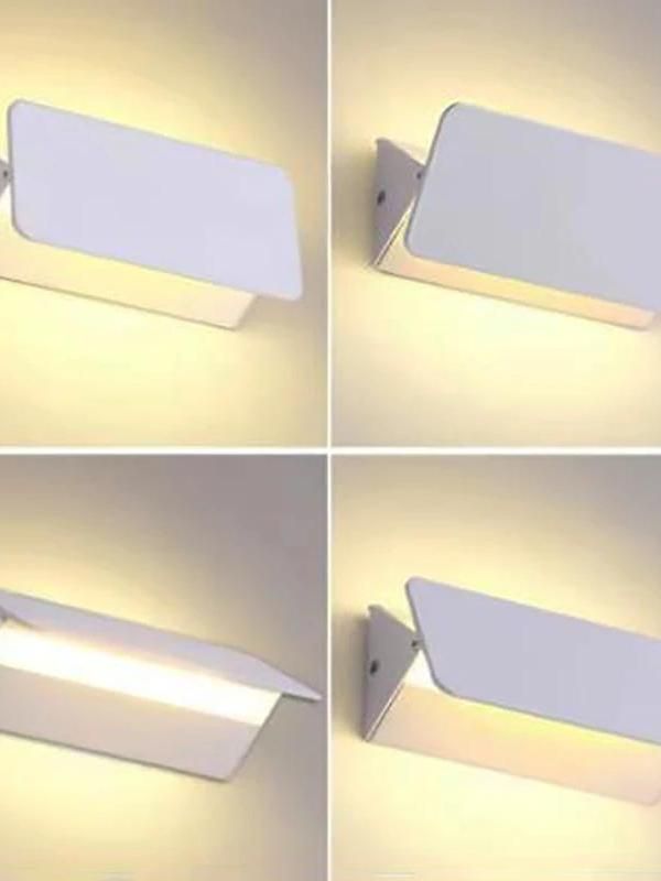 벽부등 미니멀 벽조명 벽등 복도 램프 LED 호텔 북유럽 블랙 16cm 6W 웜라이트 - 상세 이미지 3