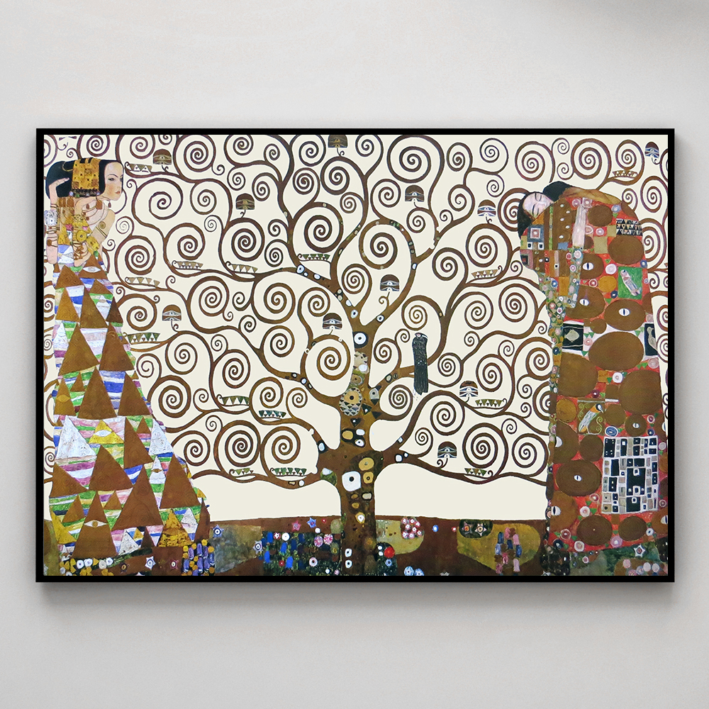 구스타프 클림트 인테리어 그림 액자 포스터 명화 The Tree of Life 1909 - 상세 이미지 3