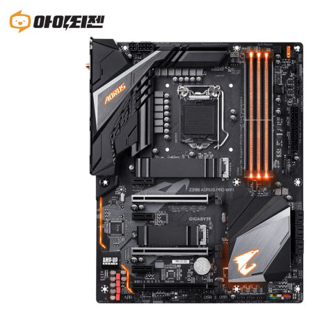 [중고]Z390 AORUS PRO WIFI 인텔 Z390 8세대 9세대 1151v2소켓 기가바이트 메인보드