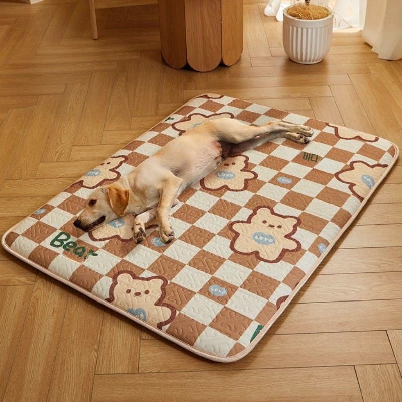 강아지 매트 애견 패드 반려견 방석 수면매트 사계절 A 중형 70x55cm 10kg 이내 - 상세 이미지 4