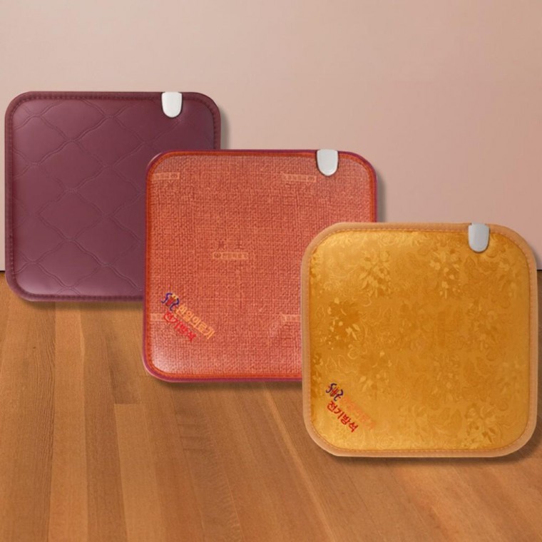 (랜덤발송) 한일의료기 1인용 전기 온열방석 강약 온도 조절기