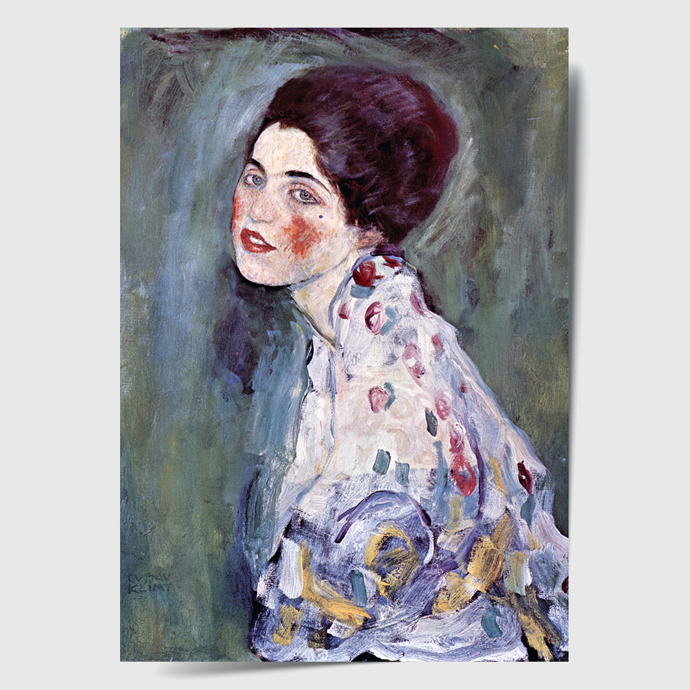 구스타프 클림트 인테리어 그림 액자 포스터 명화 Portrait 1917 - 상세 이미지 2