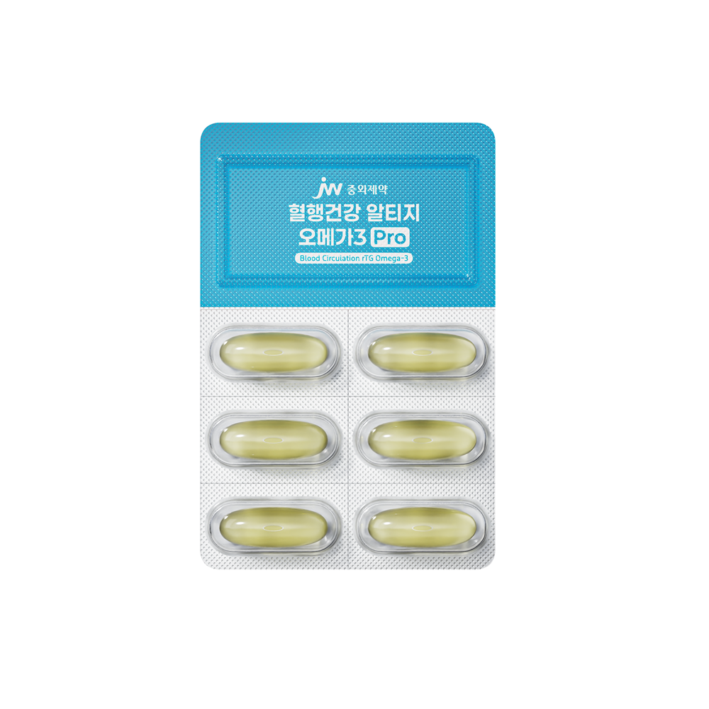 [3개월] JW중외제약 혈행건강 알티지 오메가3 Pro 1026mg 30캡슐, 3개 이미지 6
