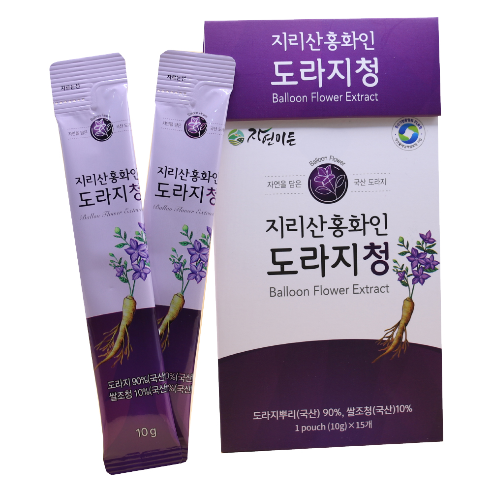 지리산홍화인 도라지청 도라지 스틱 15포 - 상세 이미지 2