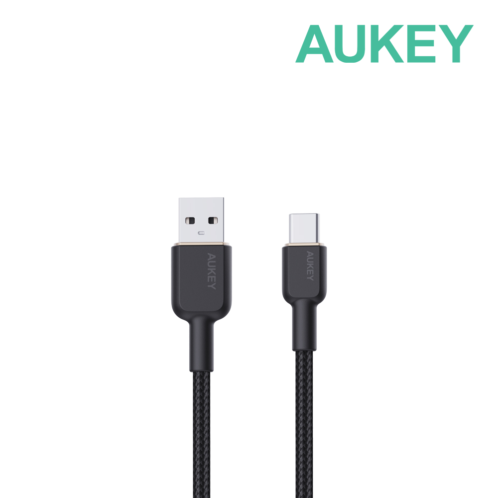 아오키 써클릿 AC 60W USB-A to C 고속 충전케이블 1M 블랙 CB-NAC1 - 상품 이미지