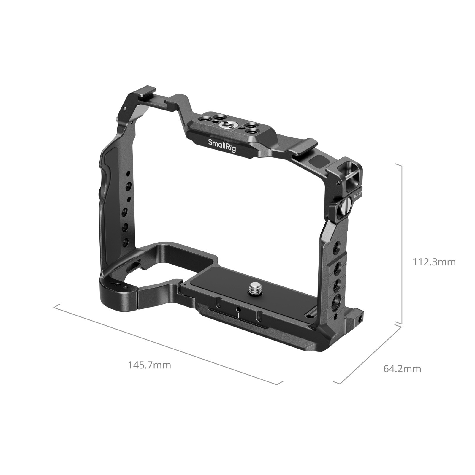 스몰리그 HawkLock 퀵 릴리즈 카메라 케이지 for 소니 A7V/A7RV/A7 IV 6024 - 상세 이미지 2