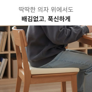 솜스 기능성방석 치질방석 꼬리뼈 자세교정 허리디스크 체압분산 무중력 전립... 솔직 후기 | 실제 배치 사진 포함 - 상품 이미지 3