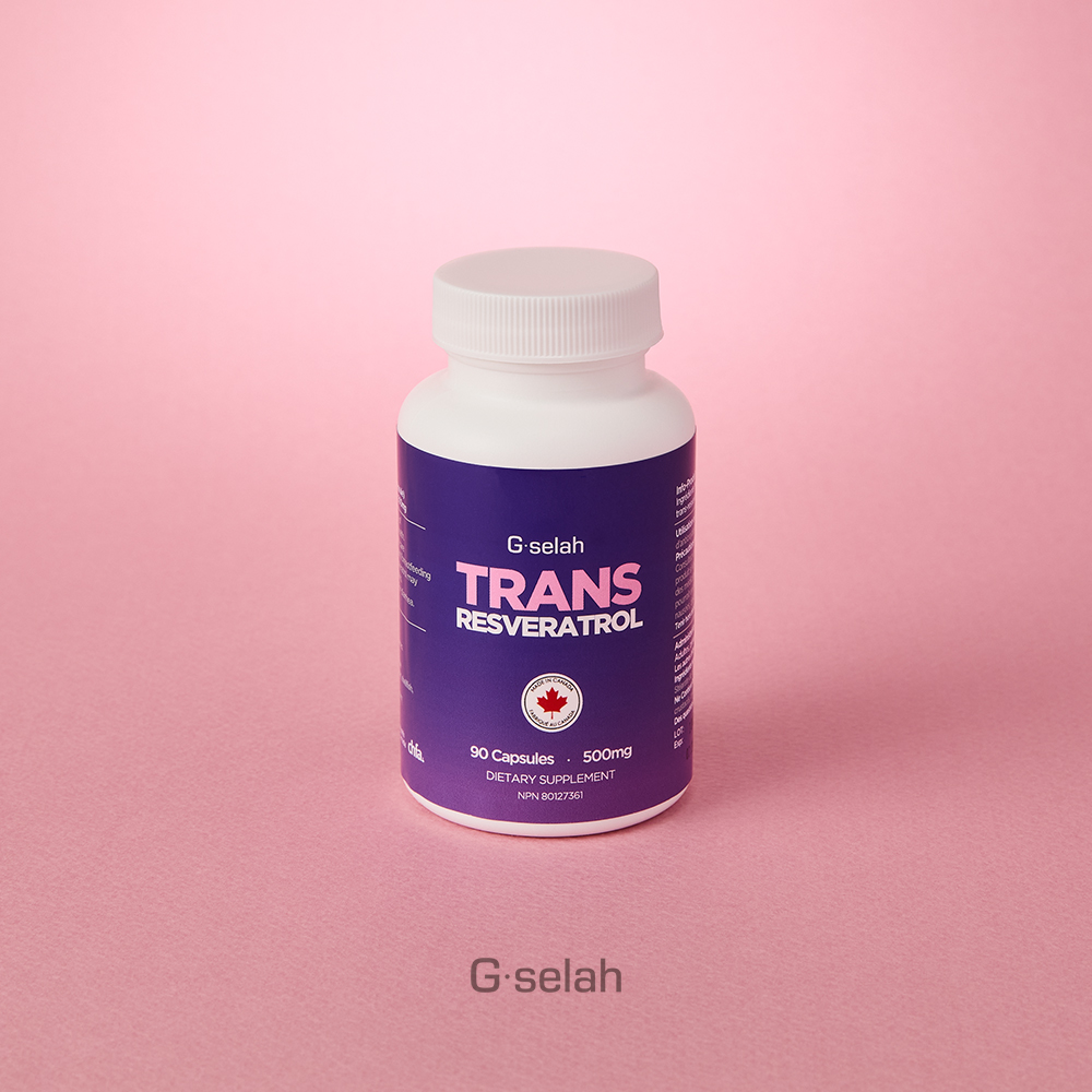 지셀라 캐나다 트랜스 레스베라트롤 1000mg 90캡슐 45일분, 1개 - 상품 이미지