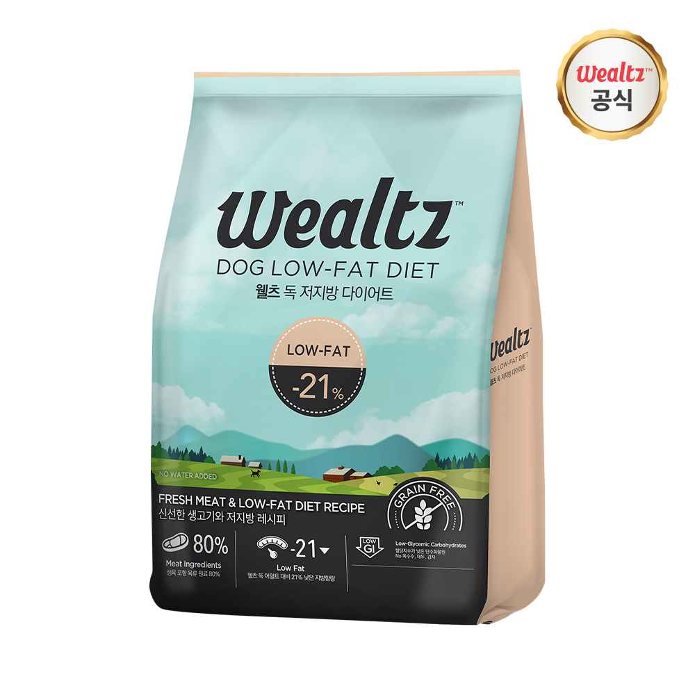 웰츠 독 저지방다이어트 6kg 제품 이미지