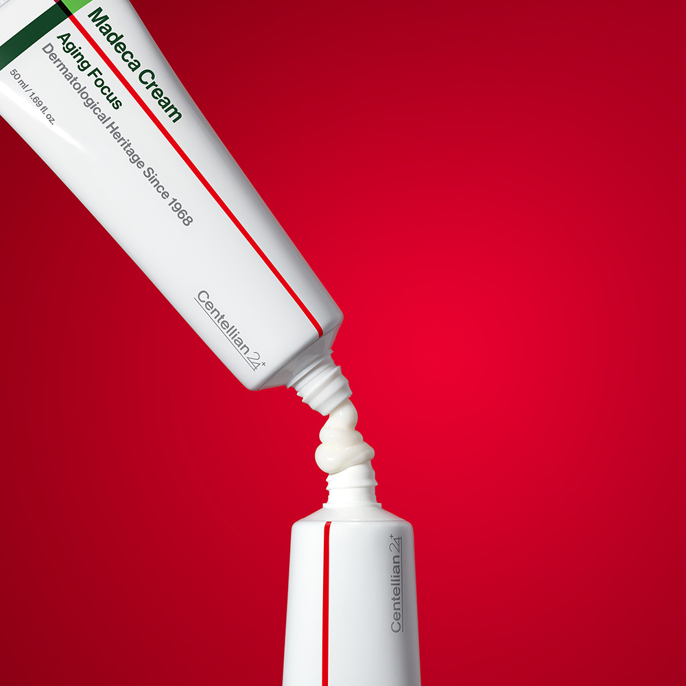 [알림받기전용]동국제약 센텔리안24 마데카크림 에이징 포커스 50ml / 시즌8 병풀크림 테카(TECA) 콜라겐 엘라스틴 주름개선 안티에이징 리프팅 보습 탄력에 도움 이미지 8