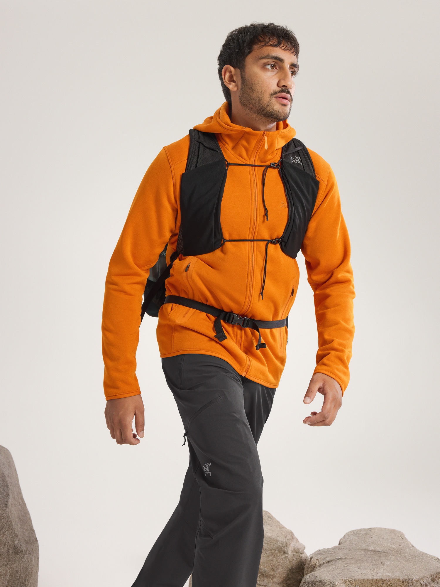 아크테릭스 카이어나이트 후디 남성 25FW 기모 플리스 재고보유 미드레이어 아웃도어 러닝 - 상세 이미지 5