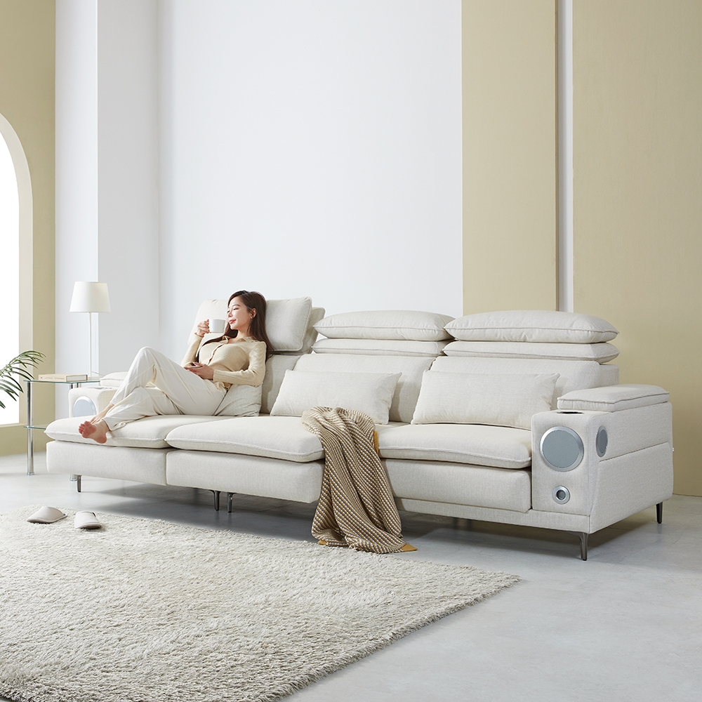 투코 시에모 클라우드 3세대 리클라이너 쇼파 슬라이딩 슬라이드 모션 무빙 소파 이지클린 가죽 패브릭 4인용