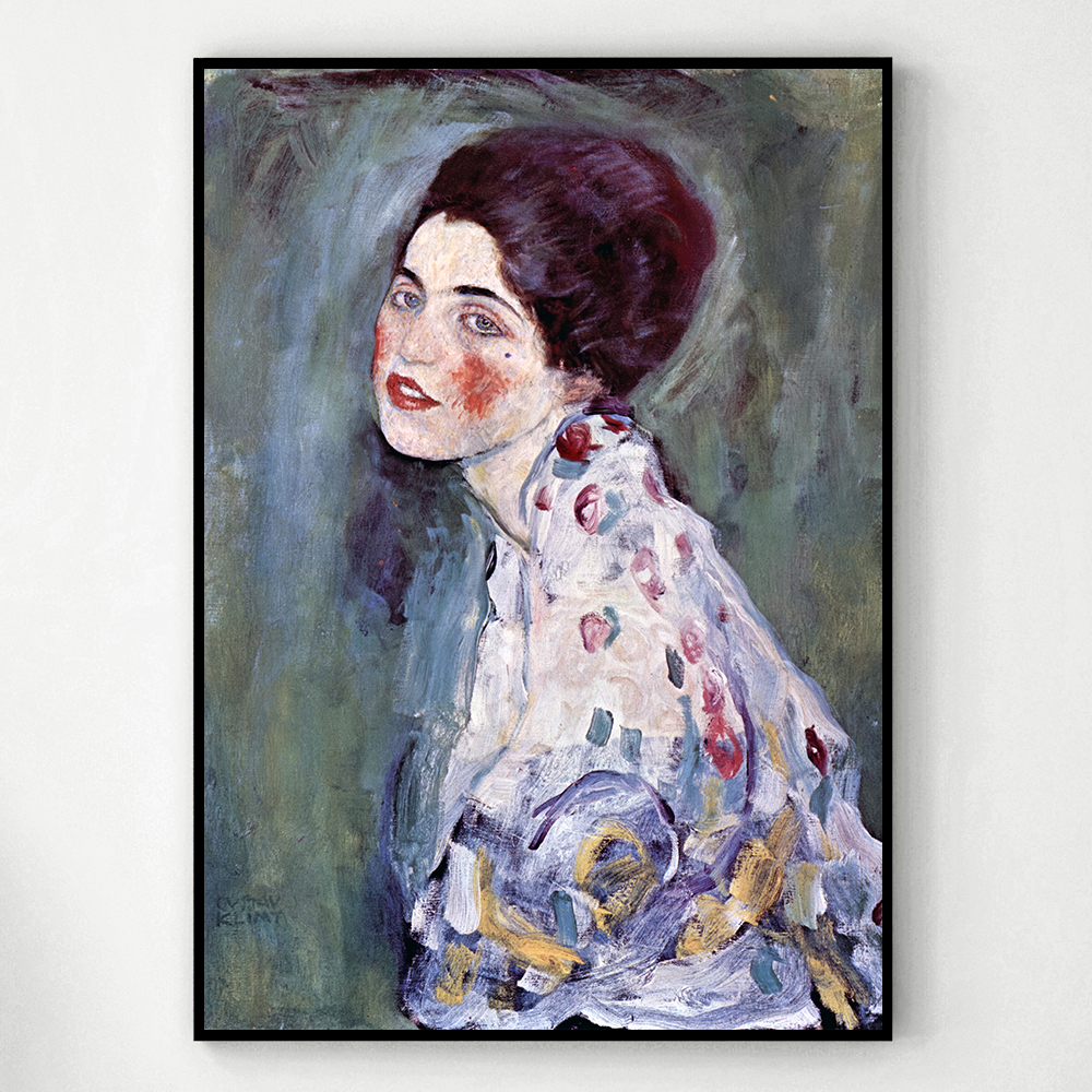 구스타프 클림트 인테리어 그림 액자 포스터 명화 Portrait 1917 - 상세 이미지 3