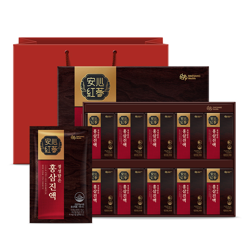웰라이프 정성담은 홍삼진액 (40ml x 60포) - 상품 이미지