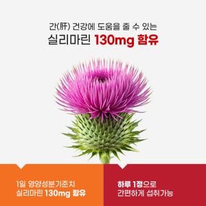 닥터포이 모닝 간 건강 밀크씨슬 실리마린 영양제 60정, 3개 맛있게 먹은 솔직 후기 - 상품 이미지 3