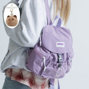 PEEPS Compact Backpack 컴팩트백팩 폼버디키링 포함 BL... 솔직 후기 | 실사용자 리뷰 분석 - 상품 이미지 4