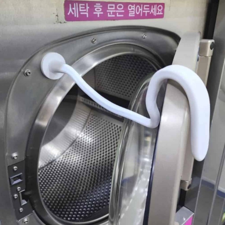 세탁기 건조기 닫힘 방지 세탁기도어스토퍼 세탁기문고정홀더 - 상품 이미지
