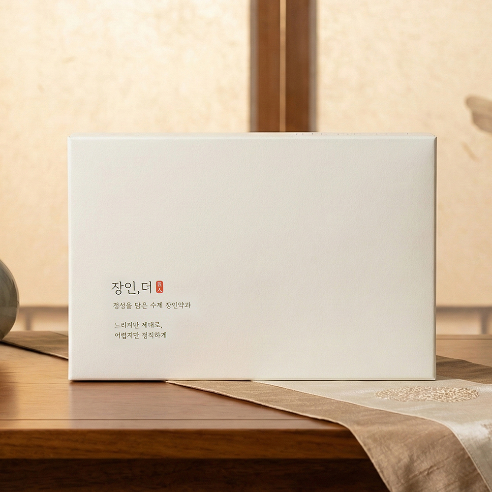 [장인더] 장인세모약과 650g 3팩 대용량 설 선물 명절 대용량 - 상세 이미지 2