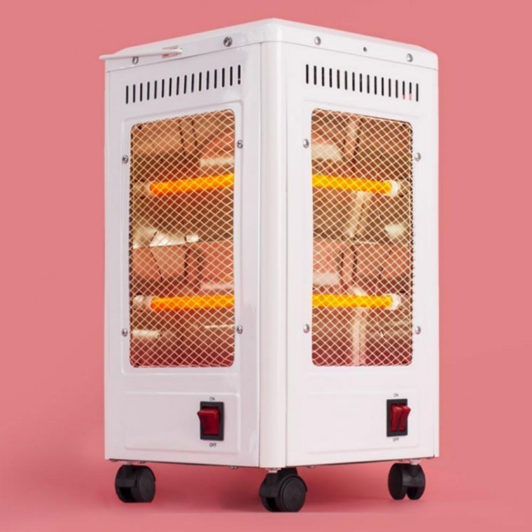이동식 오방 전기 히터 난로 난방기 가정용 사무실