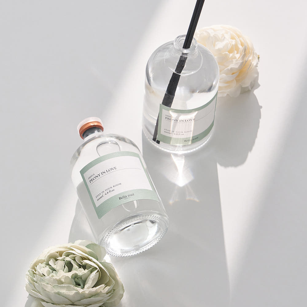 벨라누이 피오니 인러브 작약 꽃집향 생화향 꽃향기 디퓨저 200ml - 상세 이미지 4