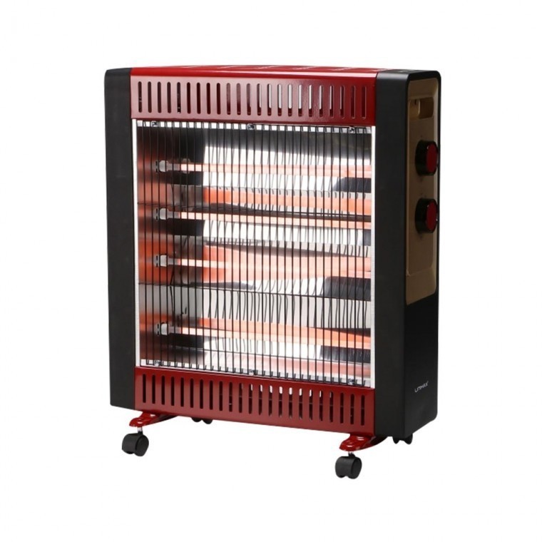 석영관 전기히터 점보 난방기 대형 온풍히터 가정용 업소용 사무실 4단