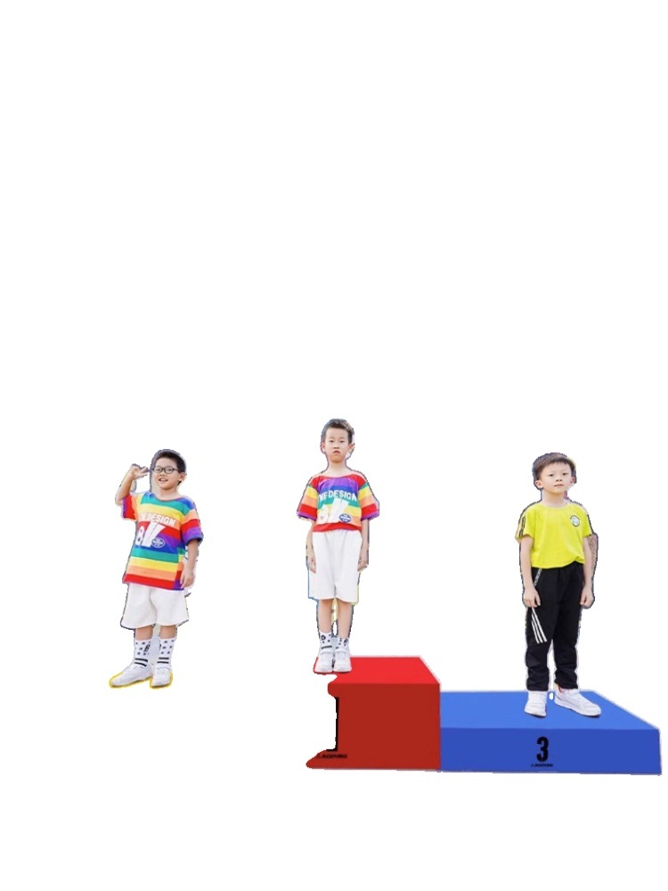 운동회 시상대 스포츠 연단 수영 대회 길이 육상 시상식 목재 축제 나무 60x50cm 1.8m - 상세 이미지 5