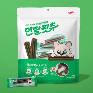 리브펫 덴탈핏츄 강아지껌 덴탈 치석제거 양치껌 170g, 1개 솔직 후기 | 실제 사용자 리뷰 총정리 - 상품 이미지 1