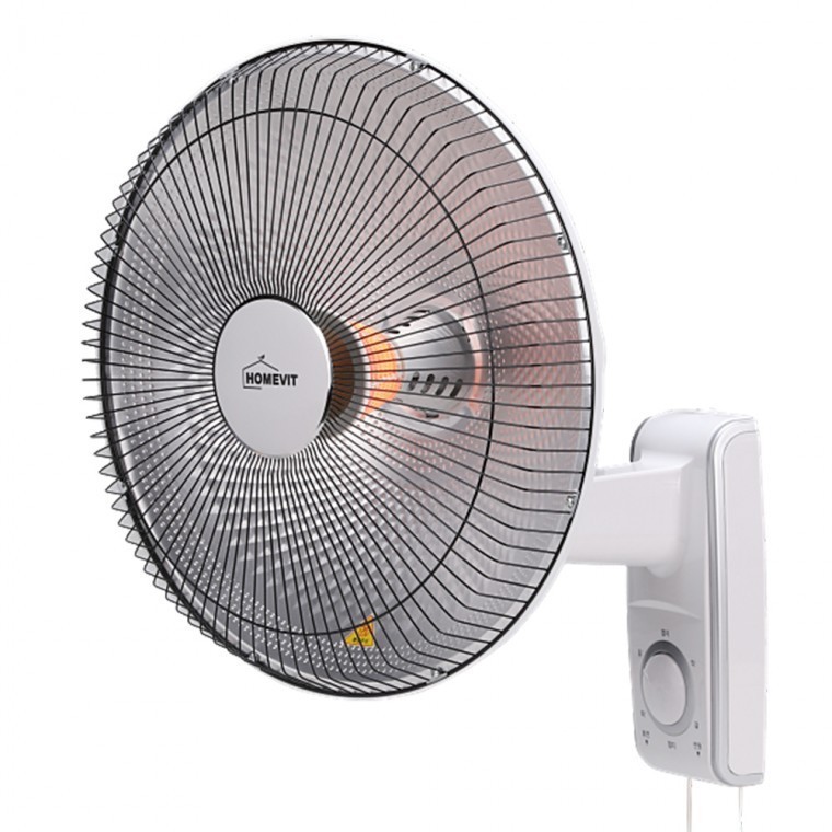 벽걸이형 세라믹 히터 난로 가정용 사무실 실내 타이머 16인치 900