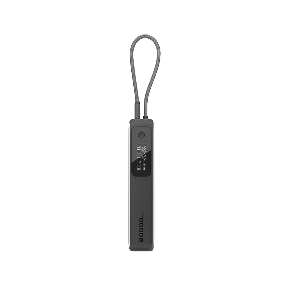 아오키 스파크 슬링 130W 20000mAh 초고속 충전 보조배터리 CCC 인증/스마트 디스플레이/내장 C타입 케이블 - 상세 이미지 5