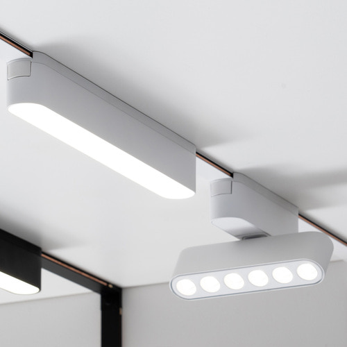 ET 마그네틱 슬림 레일 조명 전용 안정기 200W 블랙 SMPS 장착형 PPL피피엘