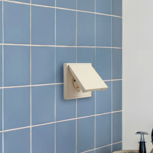 클릭 방우 콘센트 아이보리 방수 커버 CLICK 화장실 방우형 세탁실 베... 실사용 후기 | 효과 있을까? - 상품 이미지 3