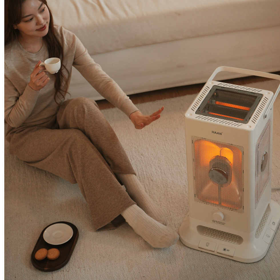 한경희 하이라이트 오방 난로 실내 전기 난로 사무실 전기 히터기