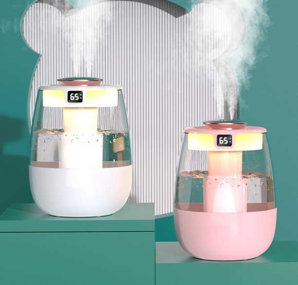 가습기 UV듀얼미스트분사가열식가습기 미니겨울용