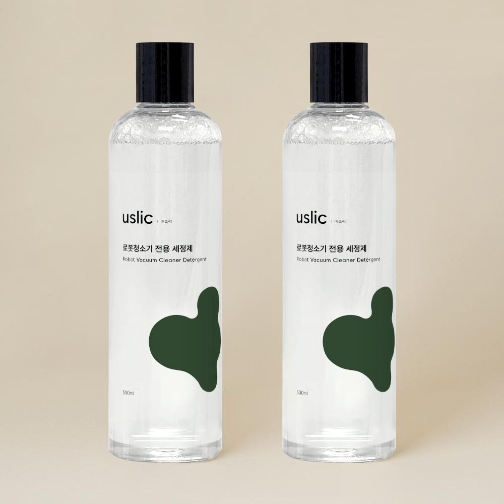 로봇청소기 세제 공용 호환 세정제 걸레냄새탈취 500ml, 2개 - 상품 이미지