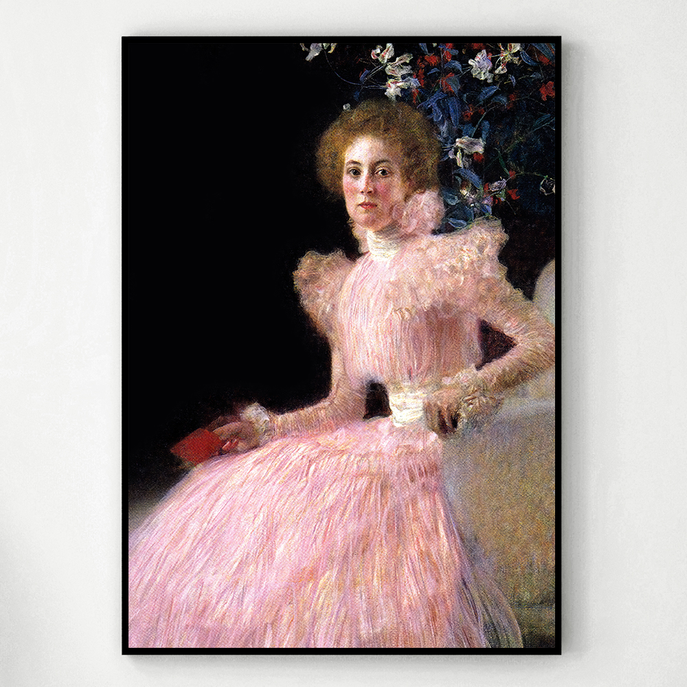 구스타프 클림트 인테리어 그림 액자 포스터 명화 Portrait of Sonja Knips - 상세 이미지 3