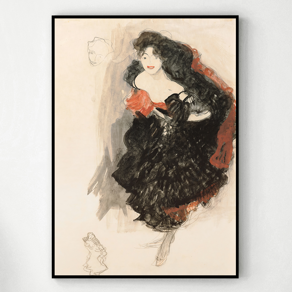 구스타프 클림트 인테리어 그림 액자 포스터 명화 Judith ll 1908 - 상세 이미지 3