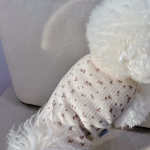 오프닝뮤즈 블라썸 데이 티셔츠 강아지 실내복 나시 잠옷 솔직 후기 | 실제 사용자 리뷰 총정리 - 상품 이미지 2