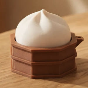 만두 딤섬 딸깍이 키보드 키캡 클리커 키링 피젯 토이 커플템 레이어블 실사용 후기 | 효과 있을까? - 상품 이미지 1