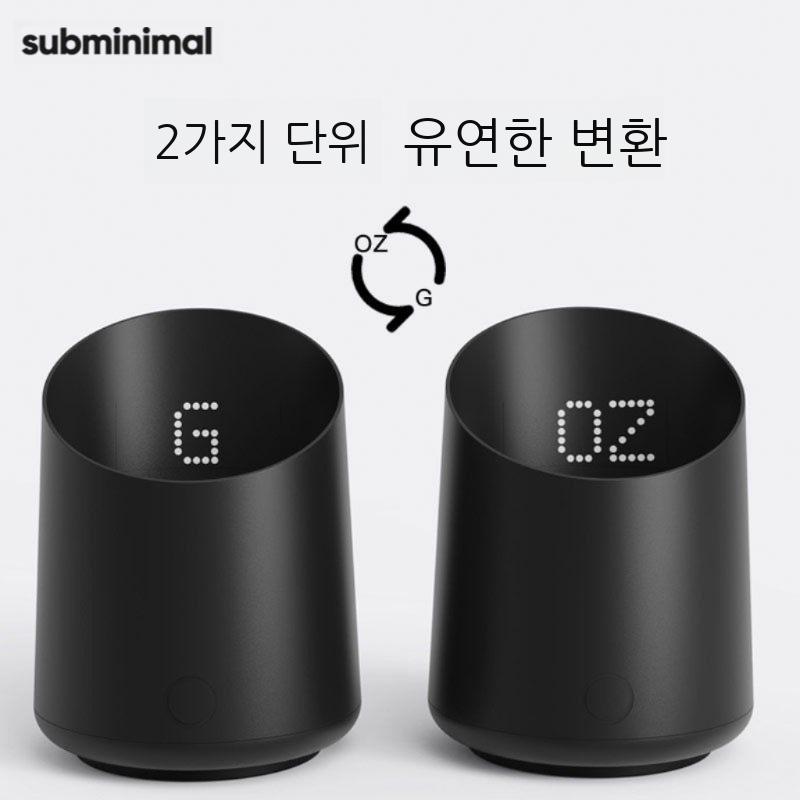 전자계량컵 커피전자저울 원두 도징컵 디지털 정량 커피계량컵 커피 - 상세 이미지 3