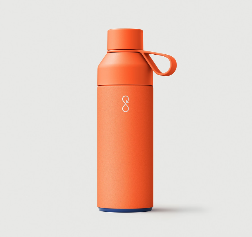 오션 보틀 오리지널 스테인리스 스틸 물병 보온보냉 텀블러 500ml 썬 오렌지 - 상품 이미지